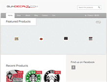Tablet Screenshot of gundecalz.com